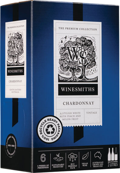 2 Litre Premium Selection Chardonnay Recycle Ready Packaging image number null