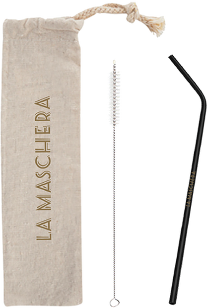 La Maschera Metal Bend Straw Single