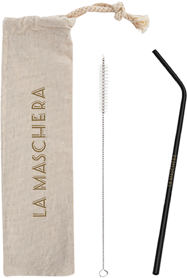 La Maschera Metal Bend Straw Single image number null