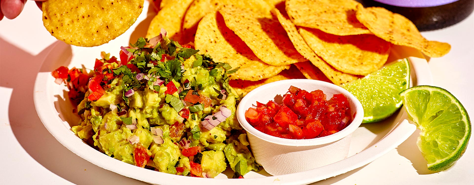 Renowned for their creamy texture, perfectly ripe avocados are the basis of this classic Mexican dip!
