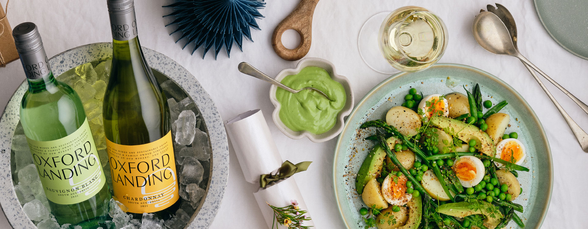 Fresh Potato Salad with Green Goddess Dressing